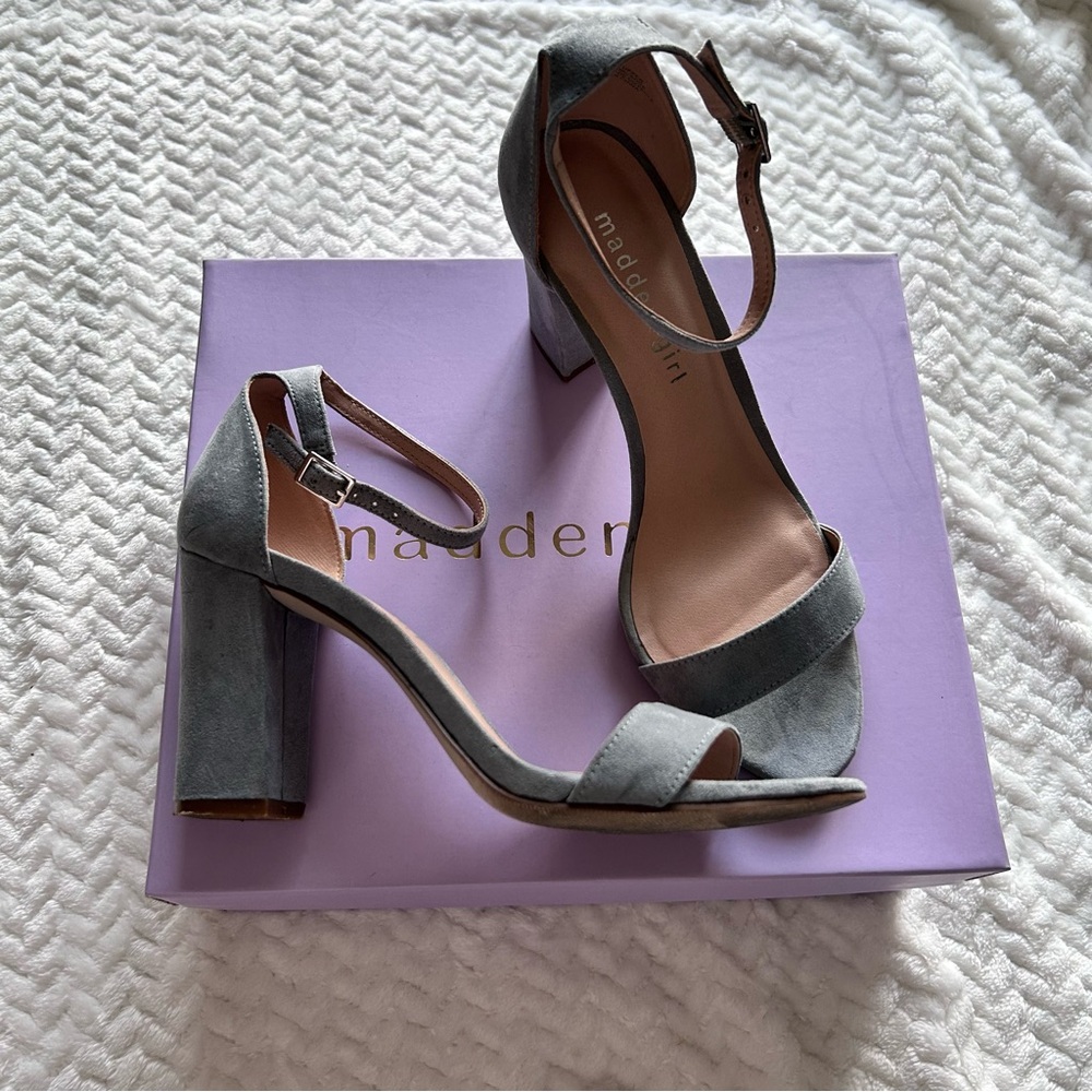 Madden Girl Beella Heels in Light Blue